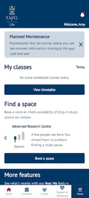 UofG Life android App screenshot 4